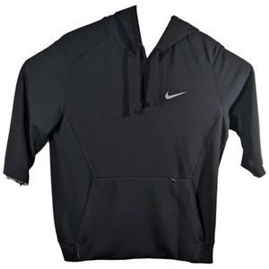 Nike Mens Black 3/4 Sleeve Baseball Pullover Hoodie (BQ3234) Sizes L Large